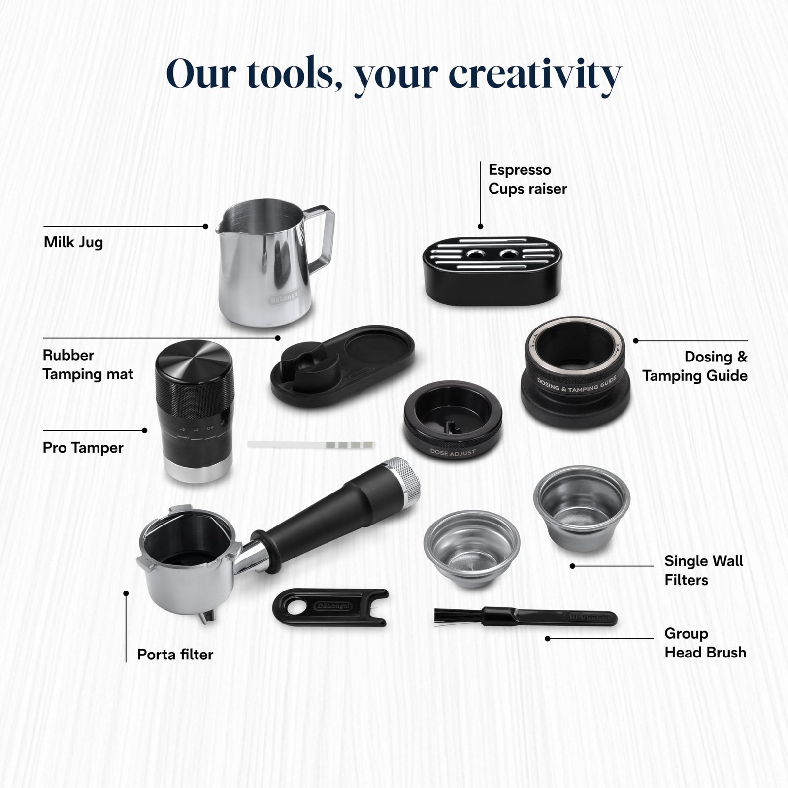 De’Longhi La Specialista Metal EC9155.MB – Barista-Style Pump Espresso & Cappuccino Machine with Sensor Grinder, 1450 W, Metal Black - Image 29