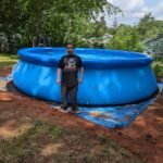 Intex 28167EH Easy Set Inflatable Pool Set – 15ft (4.57m) x 48in (122cm) Round Above Ground Pool with 1,000 GPH Pump, Ladder, Cover & Ground Cloth – 3,736 Gallon (14,141L) Capacity – 3-Ply PVC photo review