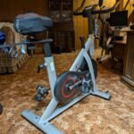 MERACH Stationary Exercise Bike – Quiet Belt-Drive Indoor Cycling with Bluetooth App, 300 lb Capacity, LED Monitor, Tablet Mount & Fitness Courses photo review