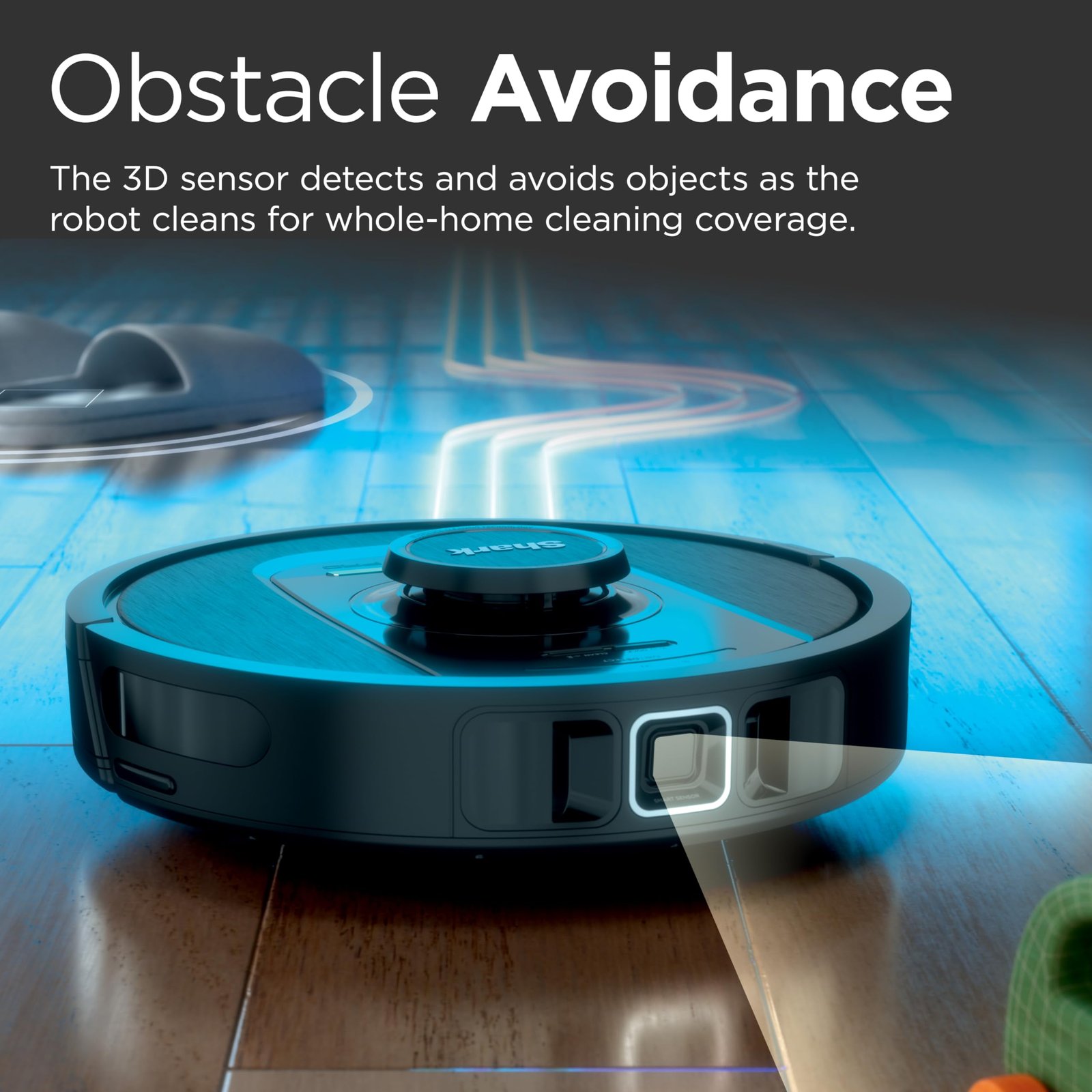 Shark AV2501AE AI Ultra Robot Vacuum with XL HEPA Self-Empty Base – 60-Day Capacity, Smart Mapping, LIDAR Navigation, Alexa Control, Perfect for Pet Hair, Carpet & Hard Floor, Bagless, Black - Image 17