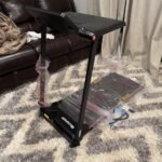 Hccsport 3-in-1 Under Desk Treadmill with Incline & Removable Desk – 3.5 HP Foldable Walking Pad, 0.6–8 MPH, 42.5″×16.5″ Belt, Wristband Remote photo review