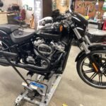 OTC 1545 Ultra Low Profile Motorcycle & ATV Lift – 1,500 lb (680 kg) Capacity, 3.5" Min Height, 17" Skids, Foot Pedal & Tie-Down Straps photo review