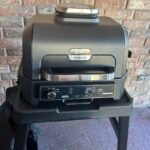 Ninja Woodfire Pro XL OG850 Electric Outdoor Grill and Smoker – 4-in-1 Portable BBQ with Built-In Thermometer, Air Fry, Bake, and Real Woodfire Flavor – Stainless Steel, 22-Inch, Dark Grey photo review