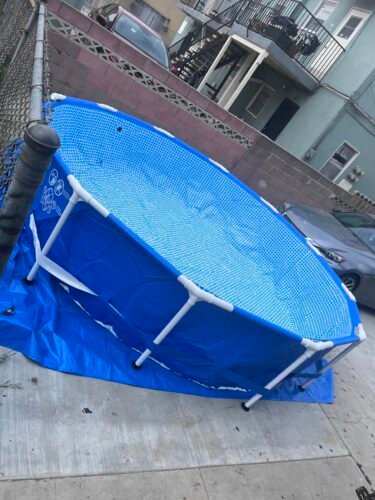 Intex 28211EH Metal Frame Pool Set – 12ft (3.66m) x 30in (76cm) Round Above Ground Swimming Pool with 530 GPH Pump – 1,718 Gallon (6,504L) Capacity – 3-Ply Puncture-Resistant PVC – Rust-Resistant Frame photo review