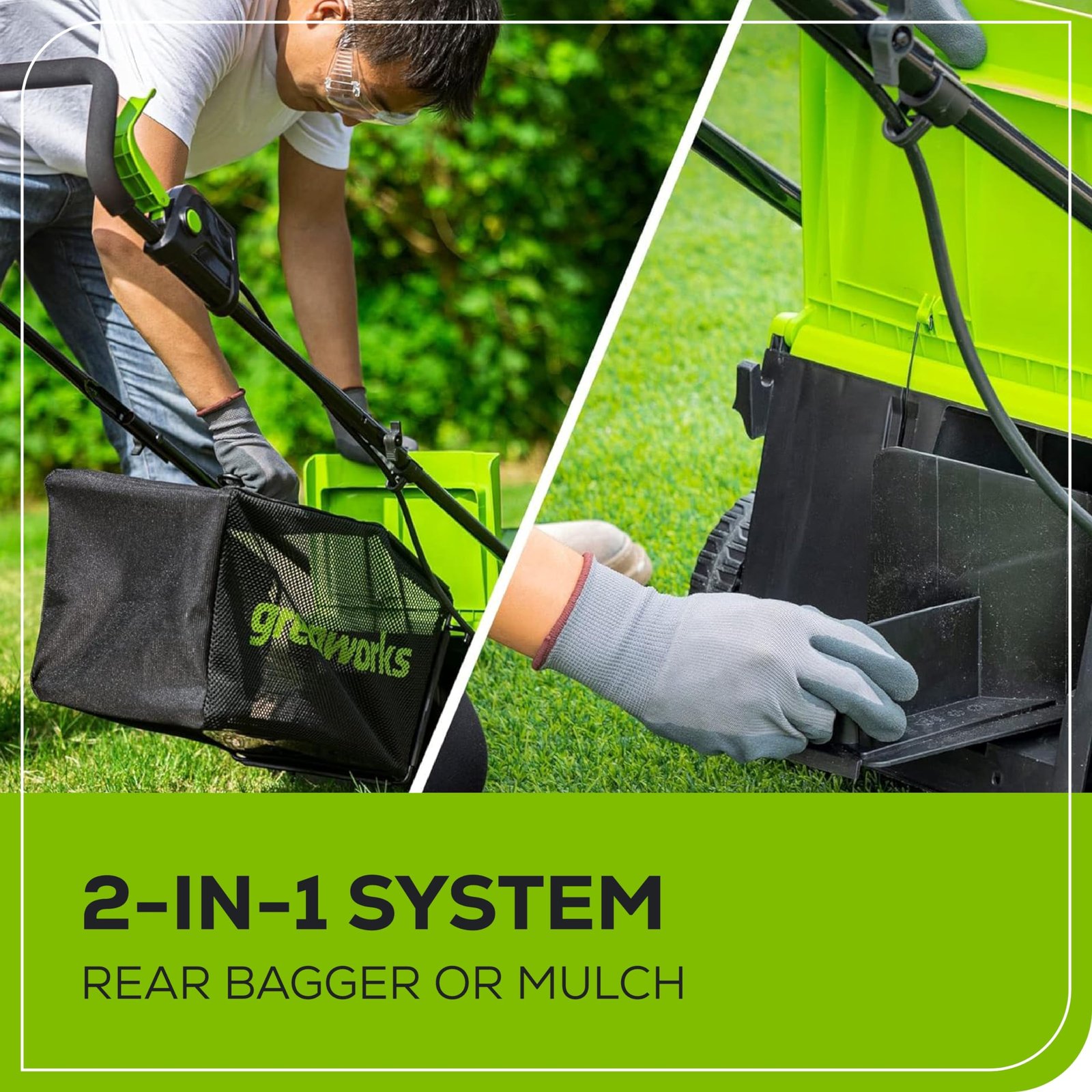 Greenworks 24V Brushless Cordless Push Lawn Mower – 13″ (33 cm) Deck, 4.0 Ah Battery & Charger Included - Image 36