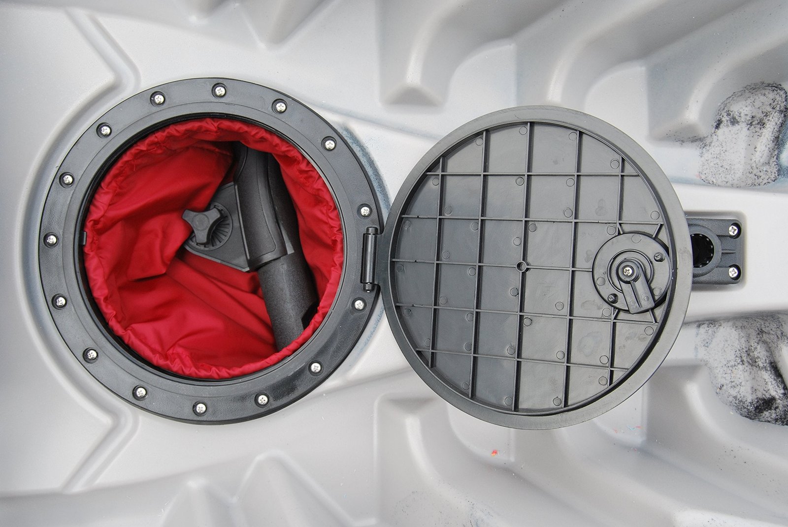 BKC Brooklyn 12.5 Tandem 12′ 8″ Sit-On-Top Fishing Kayak – 2-3 Person with Padded Seats & Paddles Included - Image 10