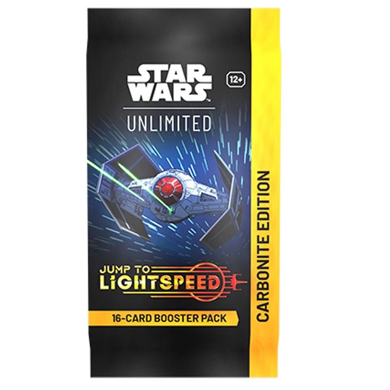 Star Wars Unlimited - Jump to Lightspeed - Carbonite Booster Box (12 Packs)