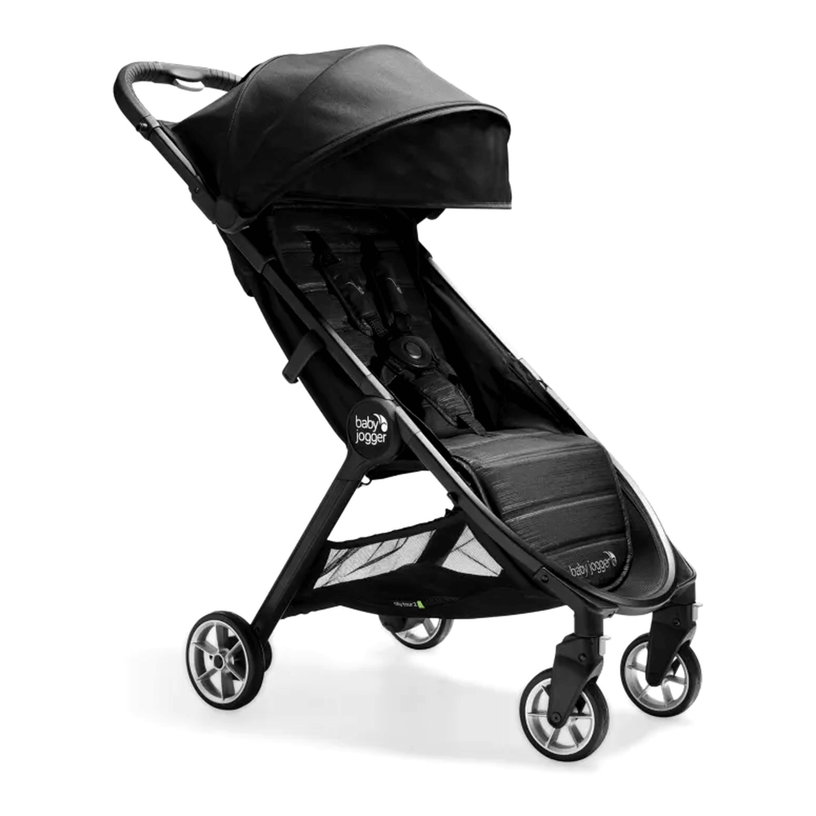 Baby Jogger City Tour 2 Single Compact Baby Stroller Foldable Pushchair - Black