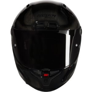 Nolan X-804 RS Ultra Carbon Puro Motorcycle Helmet - Black Carbon Silver Only In ElectoGb