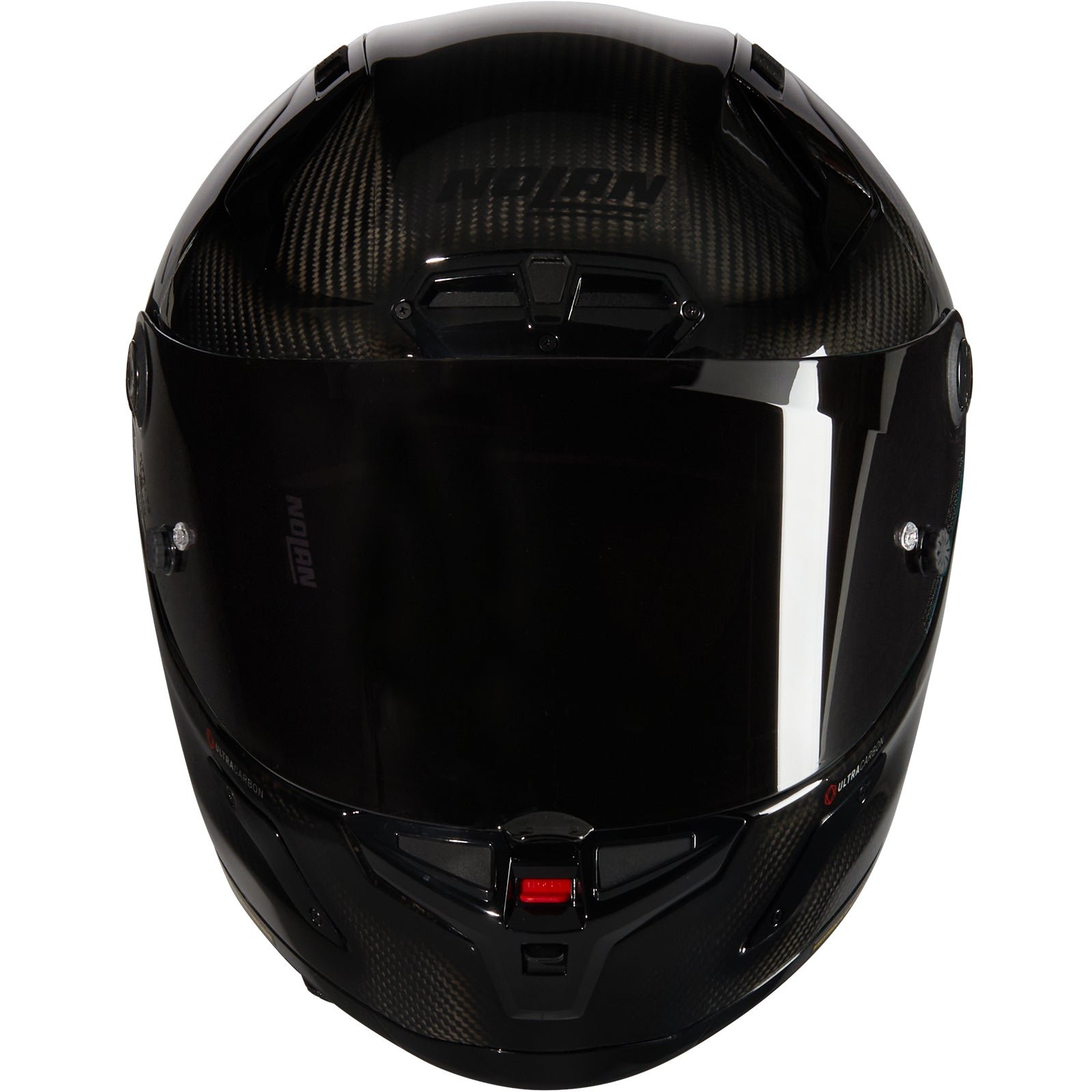 Nolan X-804 RS Ultra Carbon Puro Motorcycle Helmet - Black Carbon Silver Only In ElectoGb