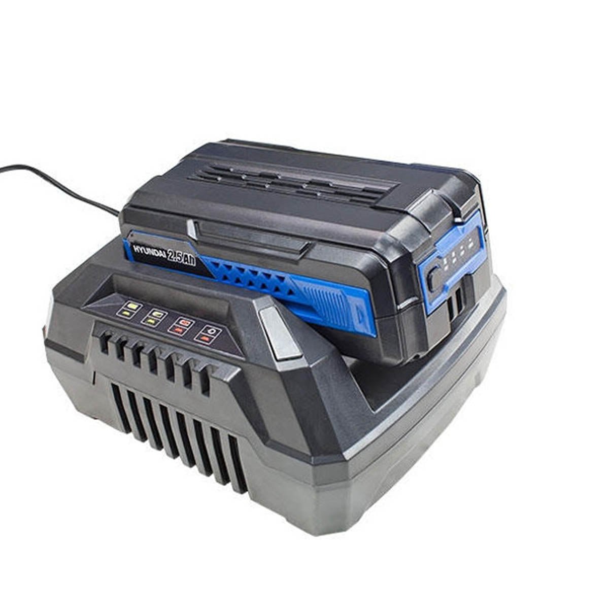 Hyundai HYM40LI330P 40V Cordless Lawnmower Rear Roller 32cm With 1 x 2.5Ah Battery Powered & Charger