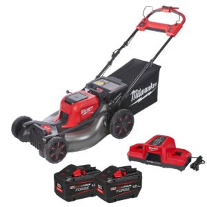 Milwaukee M18F2LM53-122 36V Fuel 53cm Self Propelled Lawn Mower with 2 x 12.0Ah Battery & Dual Bay Super Charger