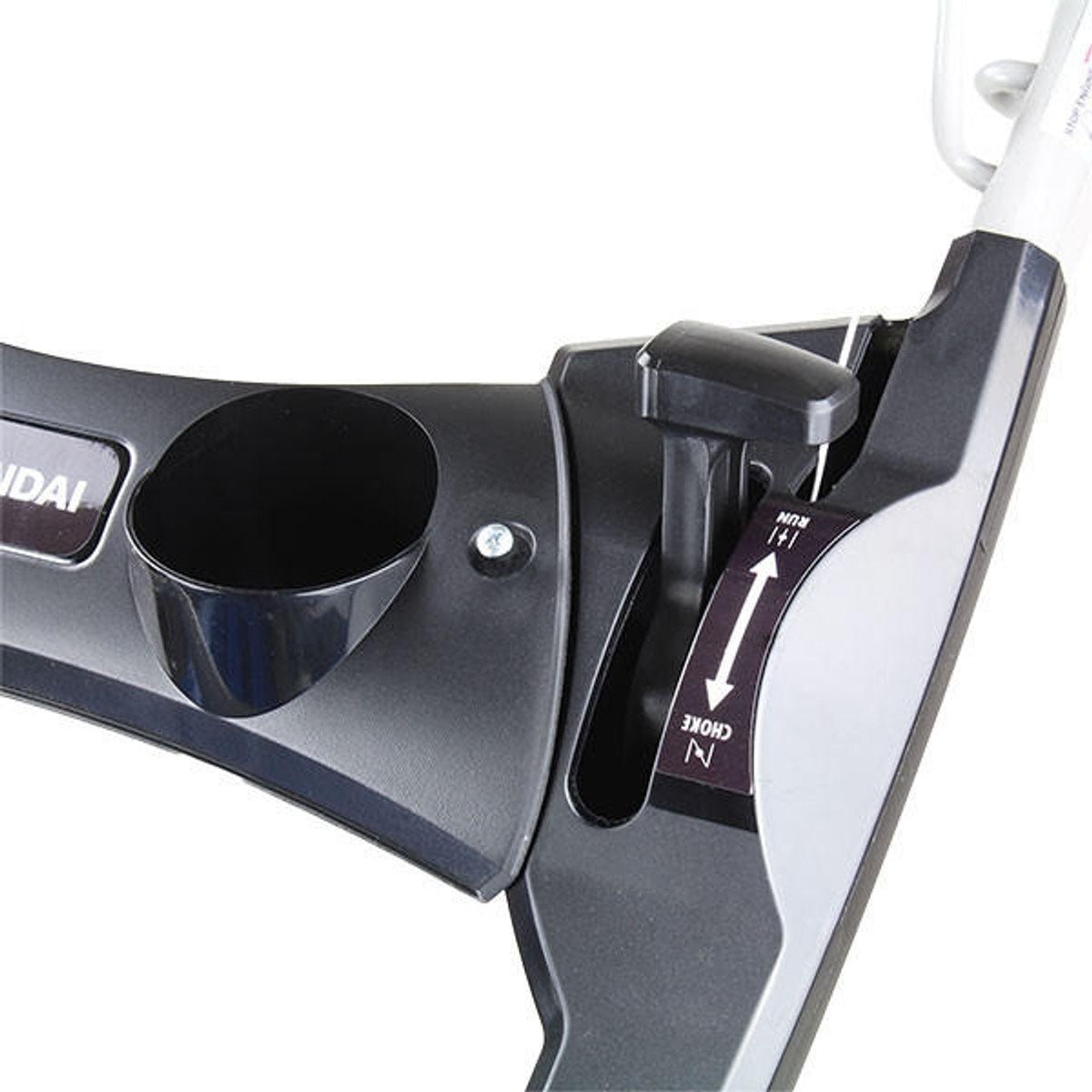 Hyundai HYM530SPER 196cc Electric -Start Self-Propelled Petrol Roller Lawnmower 21"/53cm 70L Catcher Discharge